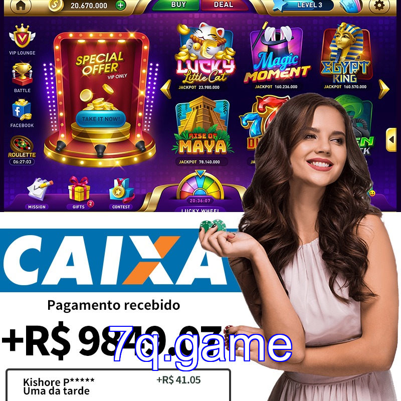 Cadastro no 7qgame: Comece com um Bônus de Boas-vindas!